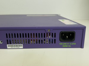 Thumbnail image of Large Lot of Extreme Networks Network Switches, Modules, Cables, Noise Filters