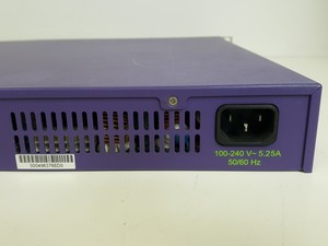 Thumbnail image of Large Lot of Extreme Networks Network Switches, Modules, Cables, Noise Filters