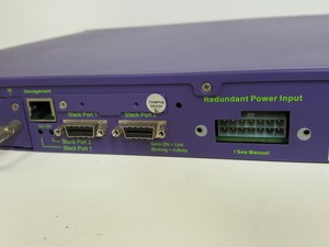 Thumbnail image of Large Lot of Extreme Networks Network Switches, Modules, Cables, Noise Filters