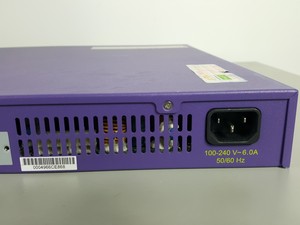 Thumbnail image of Large Lot of Extreme Networks Network Switches, Modules, Cables, Noise Filters