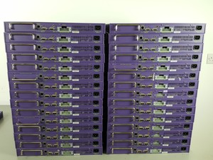 Thumbnail image of Large Lot of Extreme Networks Network Switches, Modules, Cables, Noise Filters