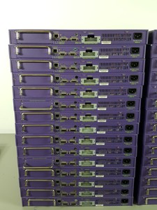 Thumbnail image of Large Lot of Extreme Networks Network Switches, Modules, Cables, Noise Filters