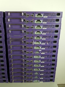 Thumbnail image of Large Lot of Extreme Networks Network Switches, Modules, Cables, Noise Filters