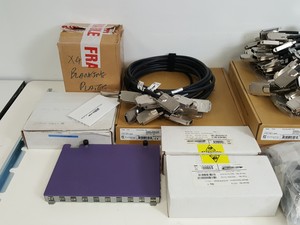 Thumbnail image of Large Lot of Extreme Networks Network Switches, Modules, Cables, Noise Filters