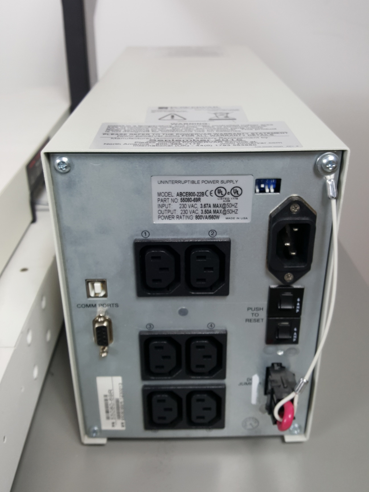 Image of Illumina iScan SY-101-1001 Array Scanner with Newport Isolation System & UPS Lab