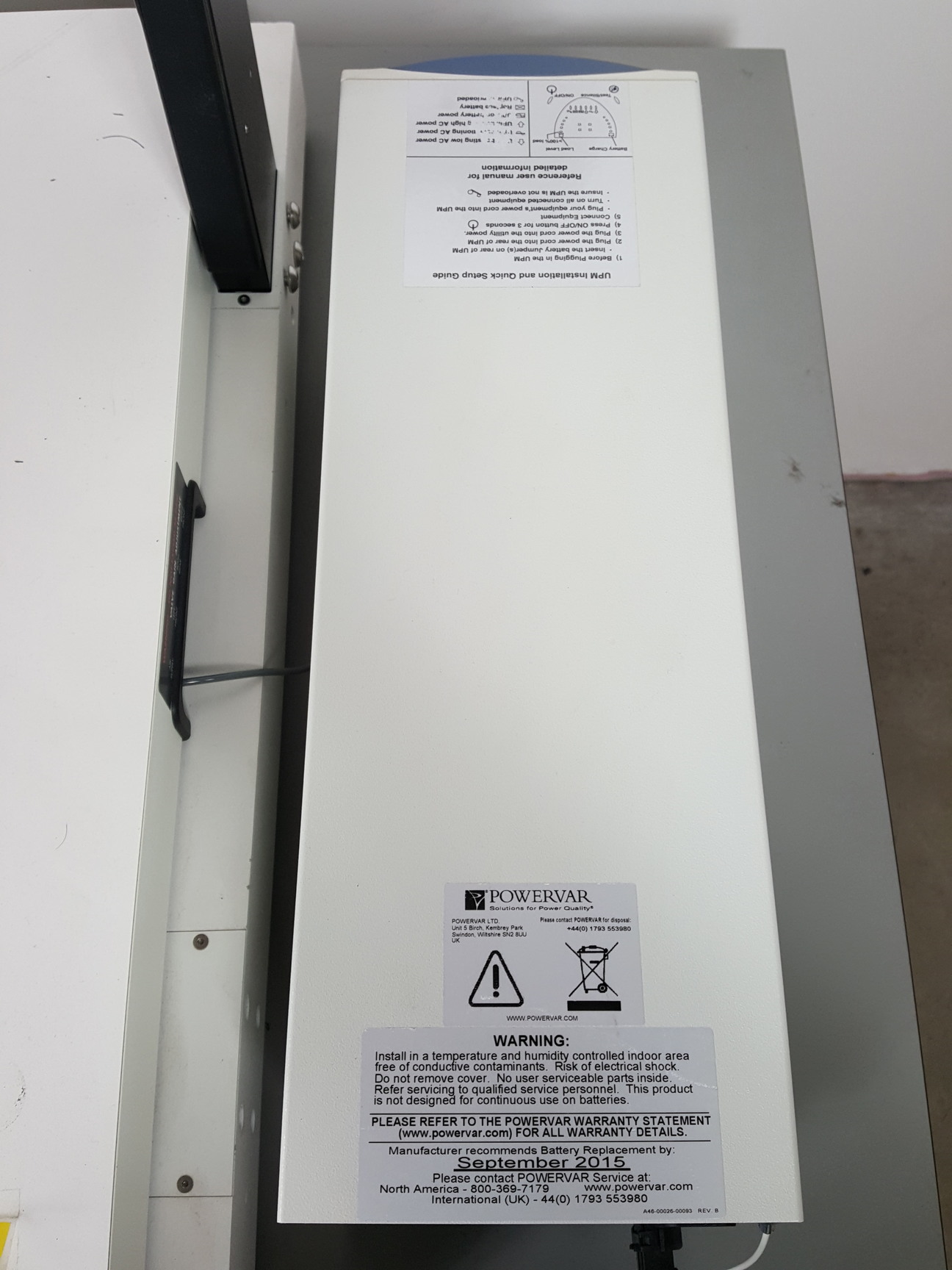 Image of Illumina iScan SY-101-1001 Array Scanner with Newport Isolation System & UPS Lab