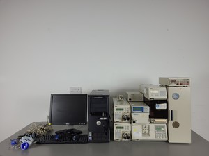 Thumbnail image of Jasco HPLC System -  PU-1585, UV-2077, FP-920, HG-980-30, AS-1555 Lab