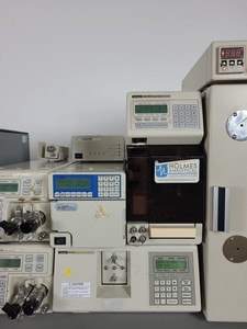 Thumbnail image of Jasco HPLC System -  PU-1585, UV-2077, FP-920, HG-980-30, AS-1555 Lab