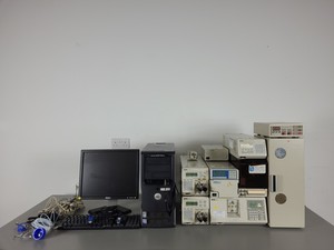 Thumbnail image of Jasco HPLC System -  PU-1585, UV-2077, FP-920, HG-980-30, AS-1555 Lab
