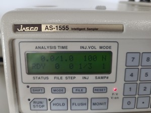 Thumbnail image of Jasco HPLC System -  PU-1585, UV-2077, FP-920, HG-980-30, AS-1555 Lab