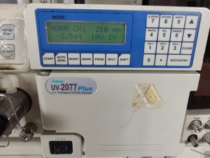 Thumbnail image of Jasco HPLC System -  PU-1585, UV-2077, FP-920, HG-980-30, AS-1555 Lab