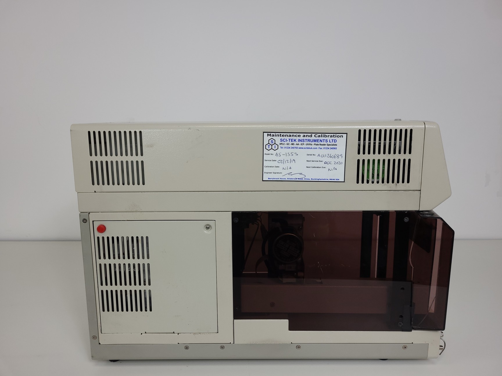 Image of Jasco HPLC System -  PU-1585, UV-2077, FP-920, HG-980-30, AS-1555 Lab