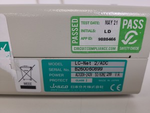 Thumbnail image of Jasco HPLC System -  PU-1585, UV-2077, FP-920, HG-980-30, AS-1555 Lab