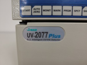Thumbnail image of Jasco HPLC System -  PU-1585, UV-2077, FP-920, HG-980-30, AS-1555 Lab