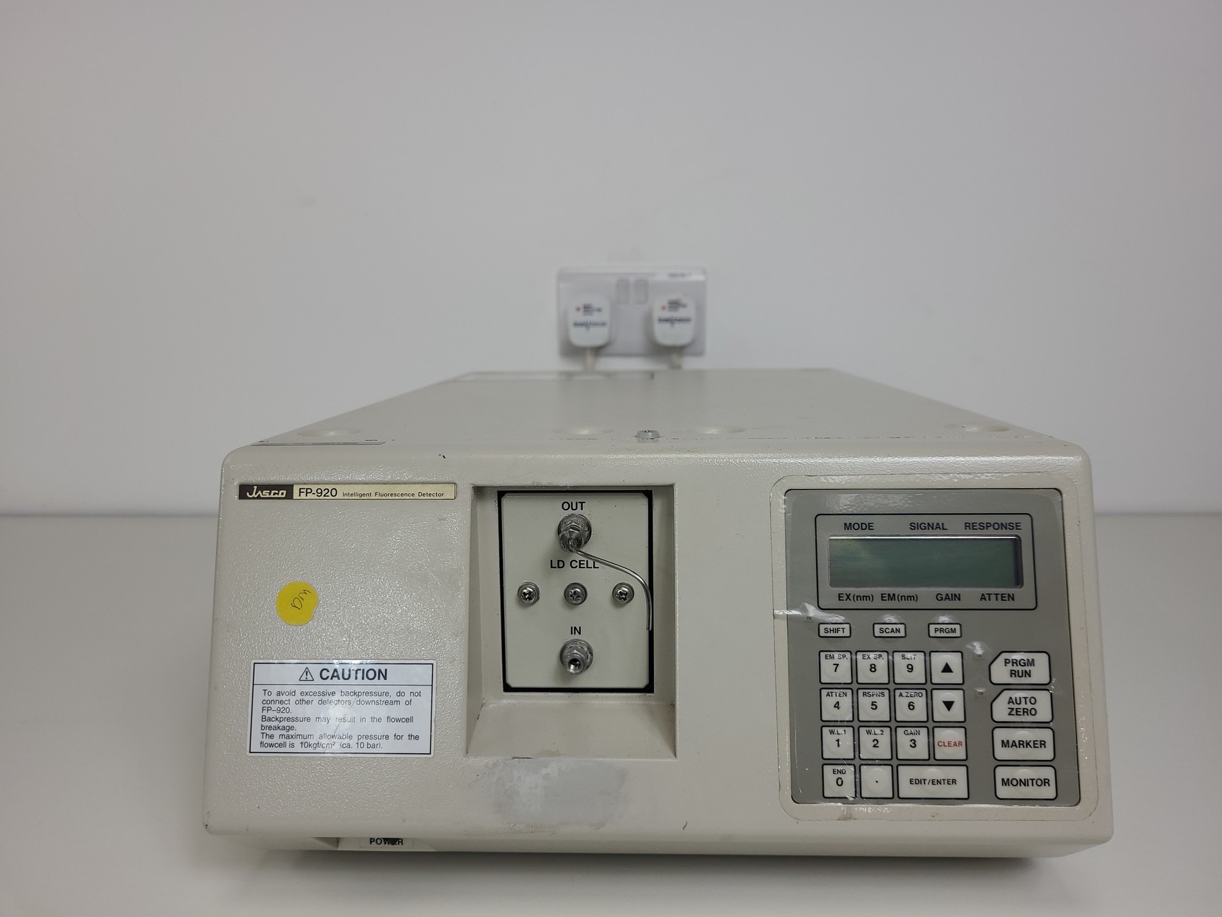 Image of Jasco HPLC System -  PU-1585, UV-2077, FP-920, HG-980-30, AS-1555 Lab
