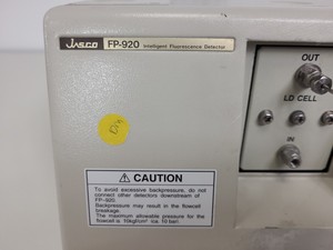 Thumbnail image of Jasco HPLC System -  PU-1585, UV-2077, FP-920, HG-980-30, AS-1555 Lab