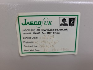 Thumbnail image of Jasco HPLC System -  PU-1585, UV-2077, FP-920, HG-980-30, AS-1555 Lab