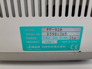 Thumbnail image of Jasco HPLC System -  PU-1585, UV-2077, FP-920, HG-980-30, AS-1555 Lab