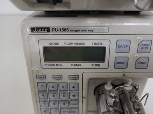 Thumbnail image of Jasco HPLC System -  PU-1585, UV-2077, FP-920, HG-980-30, AS-1555 Lab