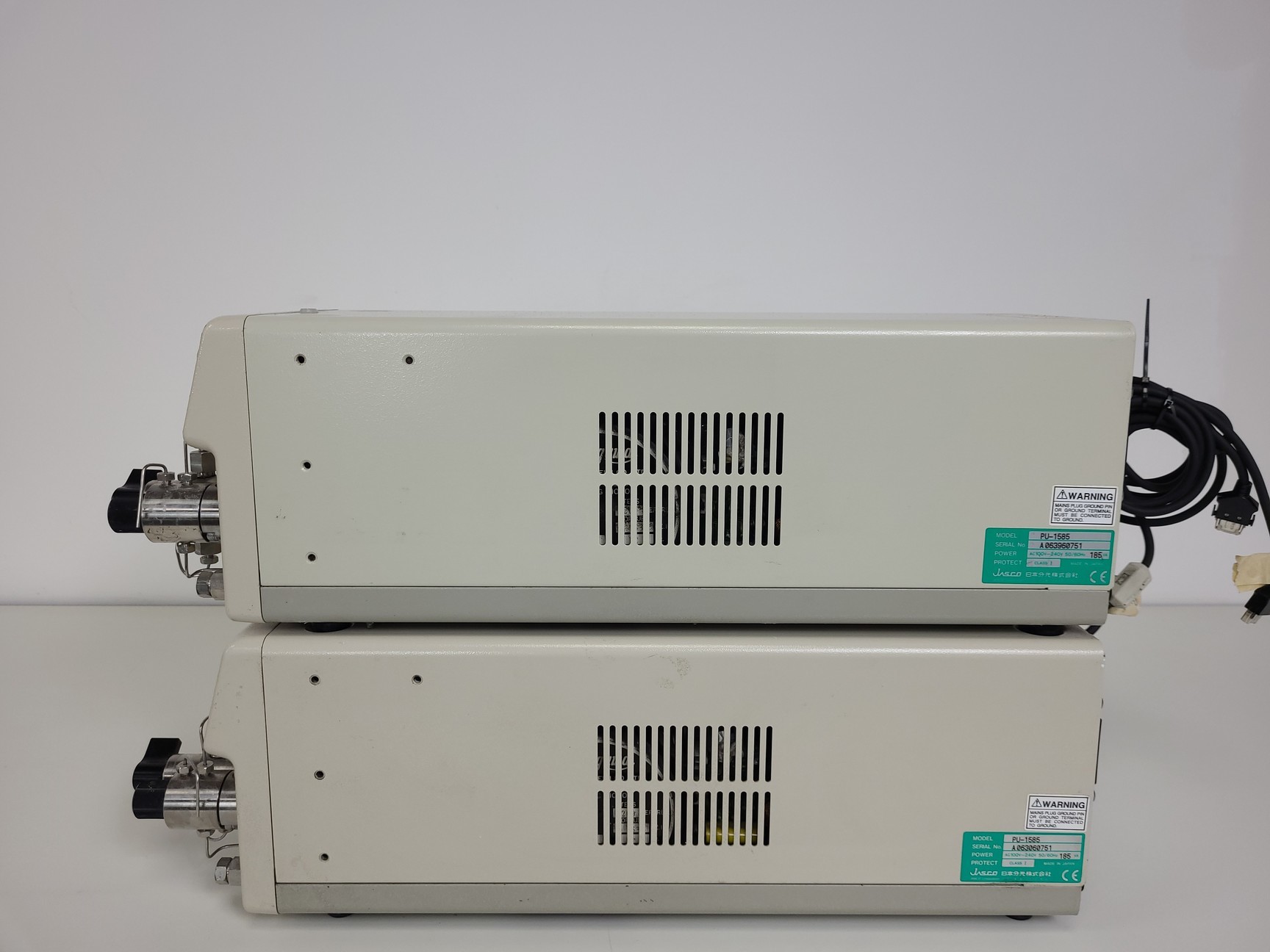 Image of Jasco HPLC System -  PU-1585, UV-2077, FP-920, HG-980-30, AS-1555 Lab