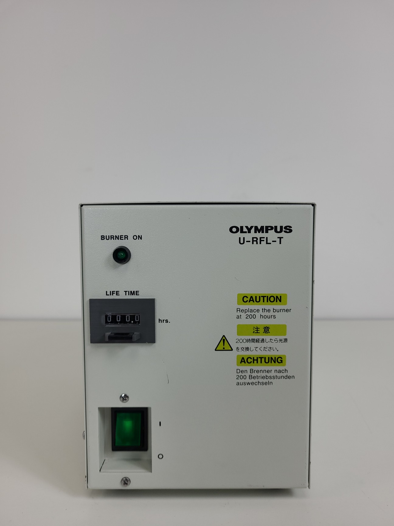 Image of Olympus U-RFL-T 200 Power Supply for 100W High Press Mercury Burner Ballast Lab