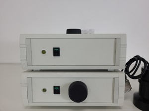 Thumbnail image of 2 x Prior H128E1 Controllers with 2 x Stepper Motor Focus Drives Lab