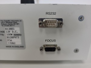 Thumbnail image of 2 x Prior H128E1 Controllers with 2 x Stepper Motor Focus Drives Lab