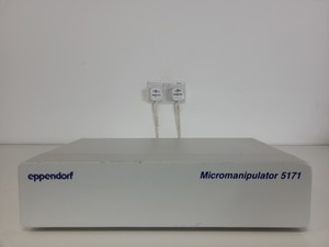 Thumbnail image of Eppendorf Micromanipulator 5171 + Joystick & Transjector 5246 + Control Pad Lab