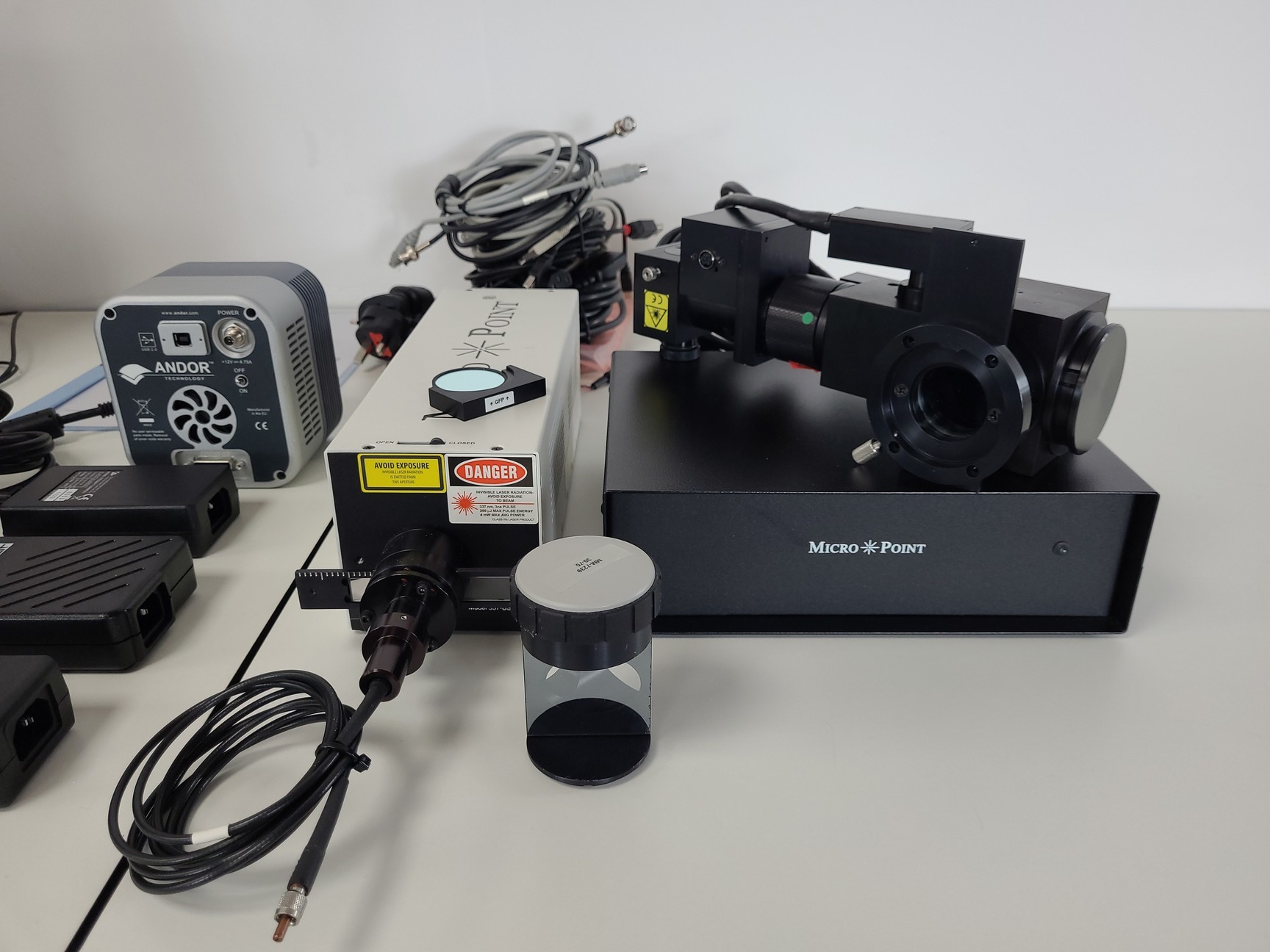 Image of Oxford Instruments Andor Micropoint System - DR-328G-C01-SIL, 337-USAS , ASE-049