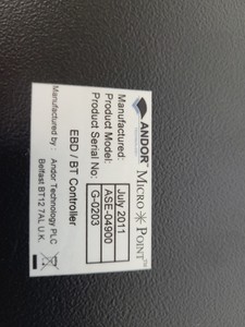 Thumbnail image of Oxford Instruments Andor Micropoint System - DR-328G-C01-SIL, 337-USAS , ASE-049