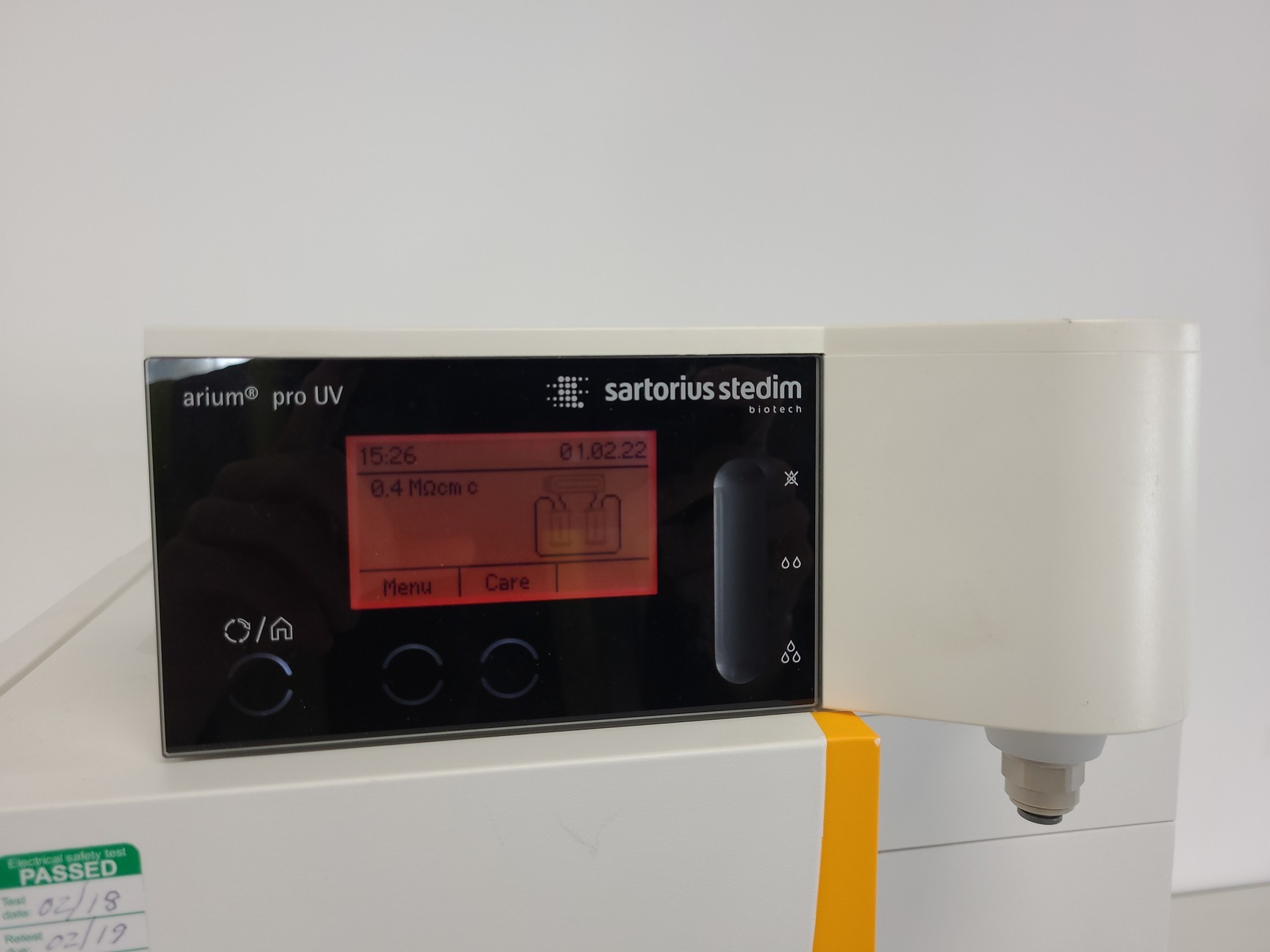 Image of Sartorius Arium Pro UV Ultrapure Water Purification System Lab