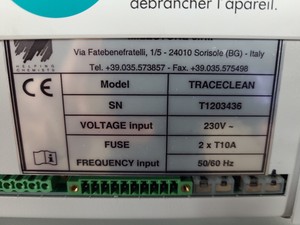 Thumbnail image of Milestone TraceClean System Clean Chemistry System for Atomic Spectroscopy Lab