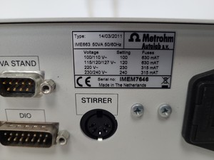 Thumbnail image of Metrohm Autolab Rotator System - IME663, PGSTAT302N, MotorController Lab