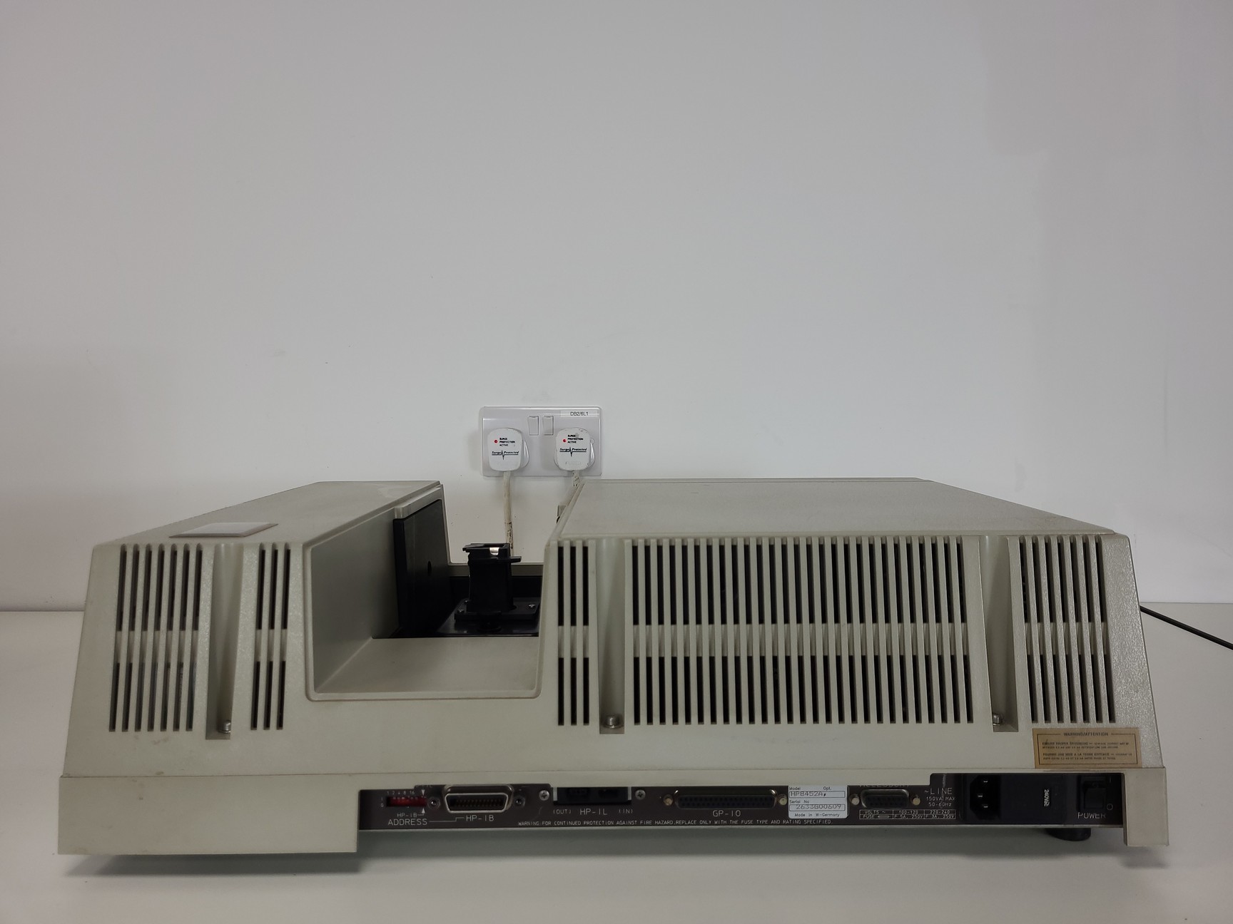 Image of Hewlett Packard 8452A Diode Array Spectrophotometer System - PE Nelson 941A, 610