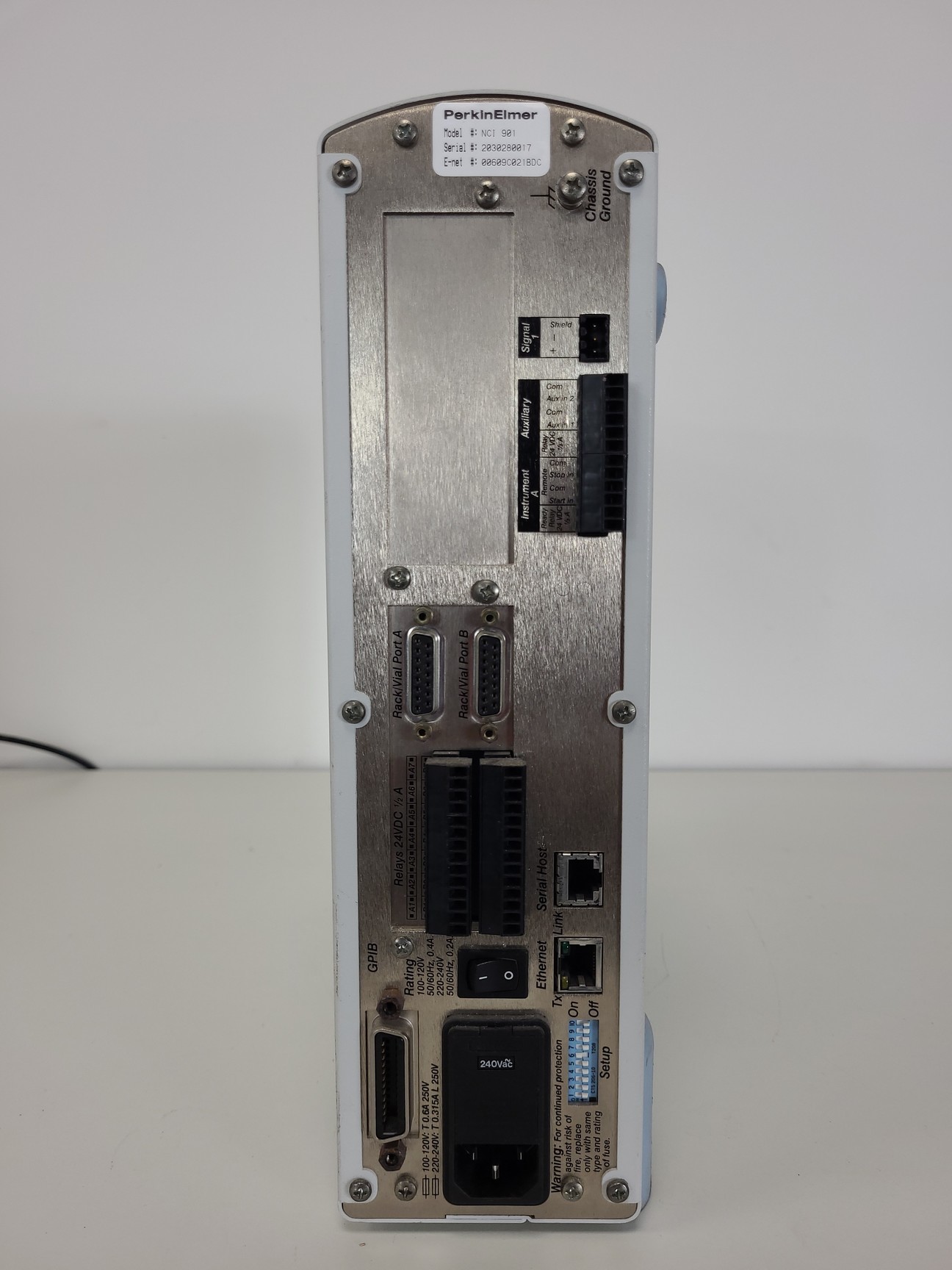 Image of Hewlett Packard 8452A Diode Array Spectrophotometer System - PE Nelson 941A, 610