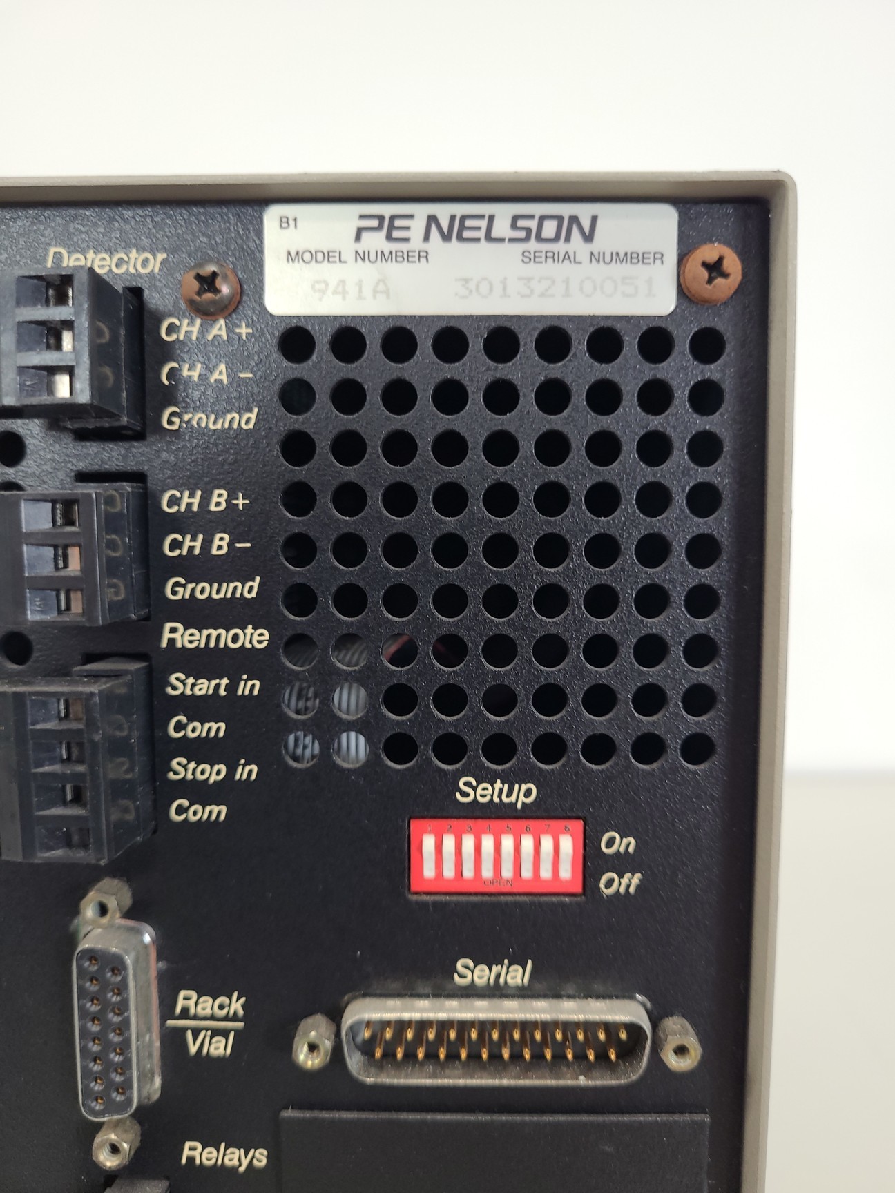 Image of Hewlett Packard 8452A Diode Array Spectrophotometer System - PE Nelson 941A, 610