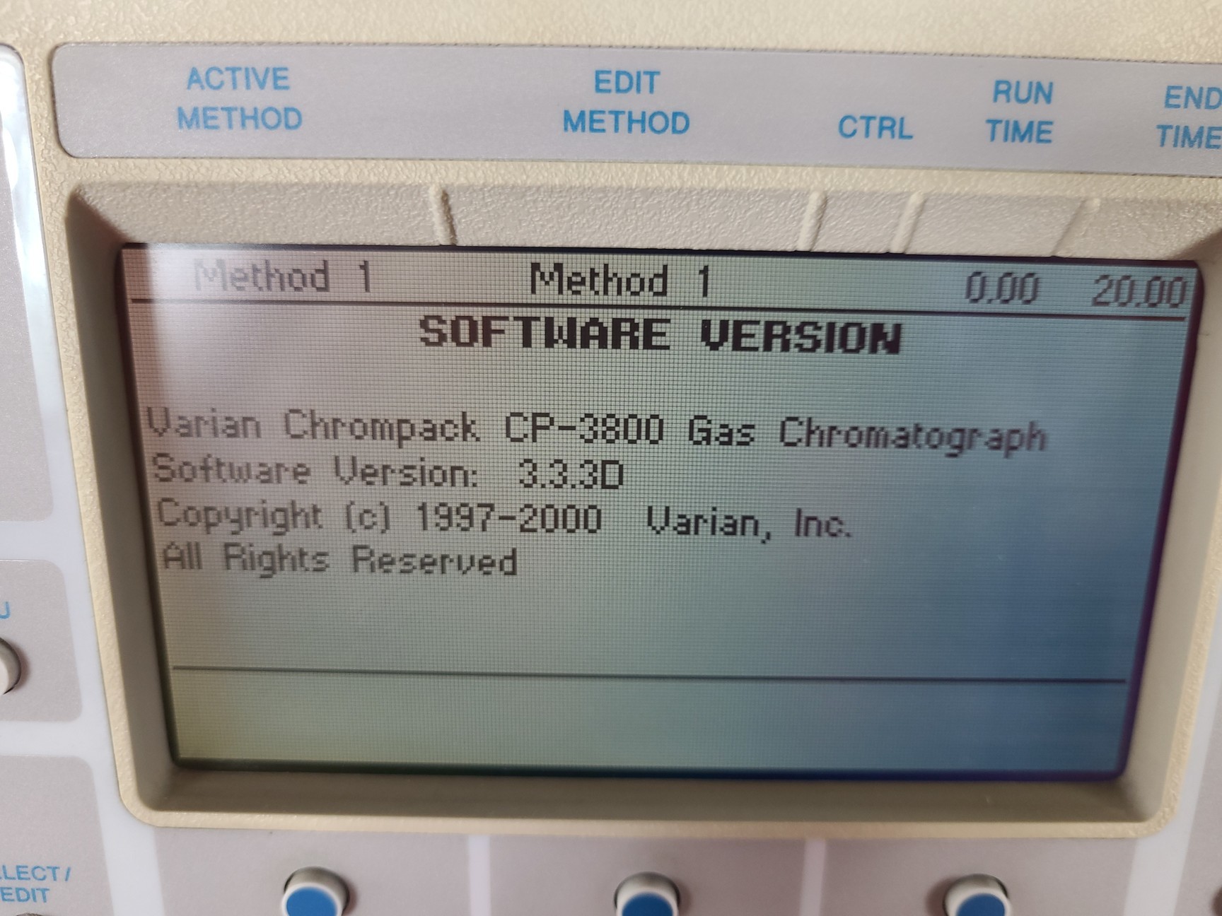 Image of Varian CP-3800 GC Gas Chromatograph with CP-8400 Autosampler Lab