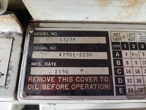 Thumbnail image of Warco 1327R Industrial Metalworking Lathe + Accessories
