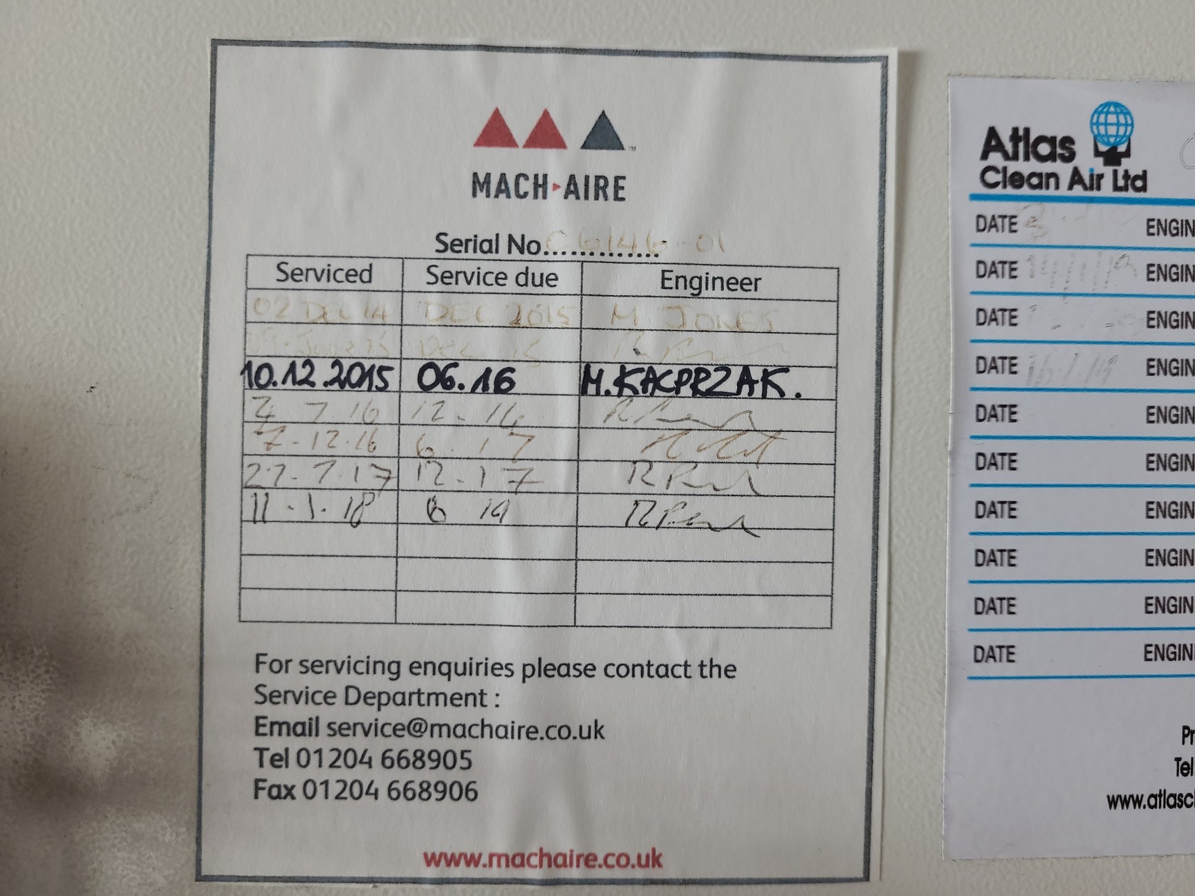 Image of Mach-Aire ICT-180 Glove Box Safety Cabinet Pharmacy Dispensing Isolator Lab