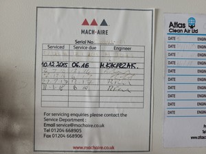 Thumbnail image of Mach-Aire ICT-180 Glove Box Safety Cabinet Pharmacy Dispensing Isolator Lab