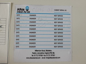 Thumbnail image of Mach-Aire ICT-180 Glove Box Safety Cabinet Pharmacy Dispensing Isolator Lab