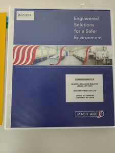 Thumbnail image of Mach-Aire ICT-180 Glove Box Safety Cabinet Pharmacy Dispensing Isolator Lab