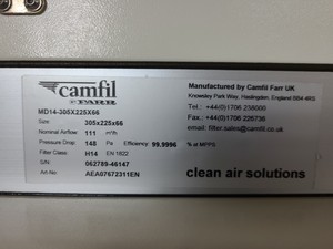 Thumbnail image of Mach-Aire ICT-180 Glove Box Safety Cabinet Pharmacy Dispensing Isolator Lab