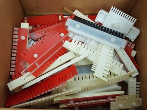 Thumbnail image of Lot of Gel Electrophoresis Units/Trays/Combs - Scotlab H2020, Geneflow GFH6070