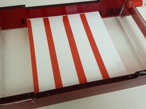 Thumbnail image of Lot of Gel Electrophoresis Units/Trays/Combs - Scotlab H2020, Geneflow GFH6070