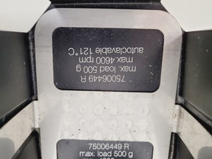 Thumbnail image of 4 x Thermo Scientific/Sorvall Heraeus Microplate Centrifuge Buckets 75006449 Lab