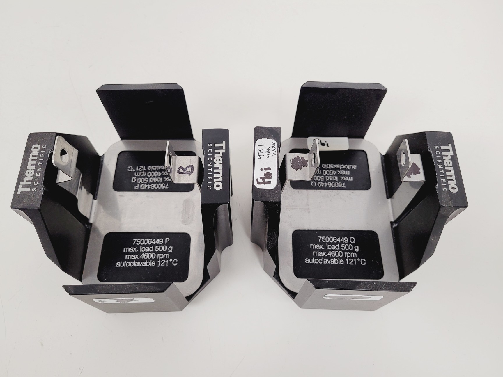 Image of 4 x Thermo Scientific/Sorvall Heraeus Microplate Centrifuge Buckets 75006449 Lab
