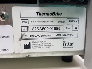Thumbnail image of ThermoBrite Stat Spin Model - S500-24 Slide Hybridisation Denaturation System