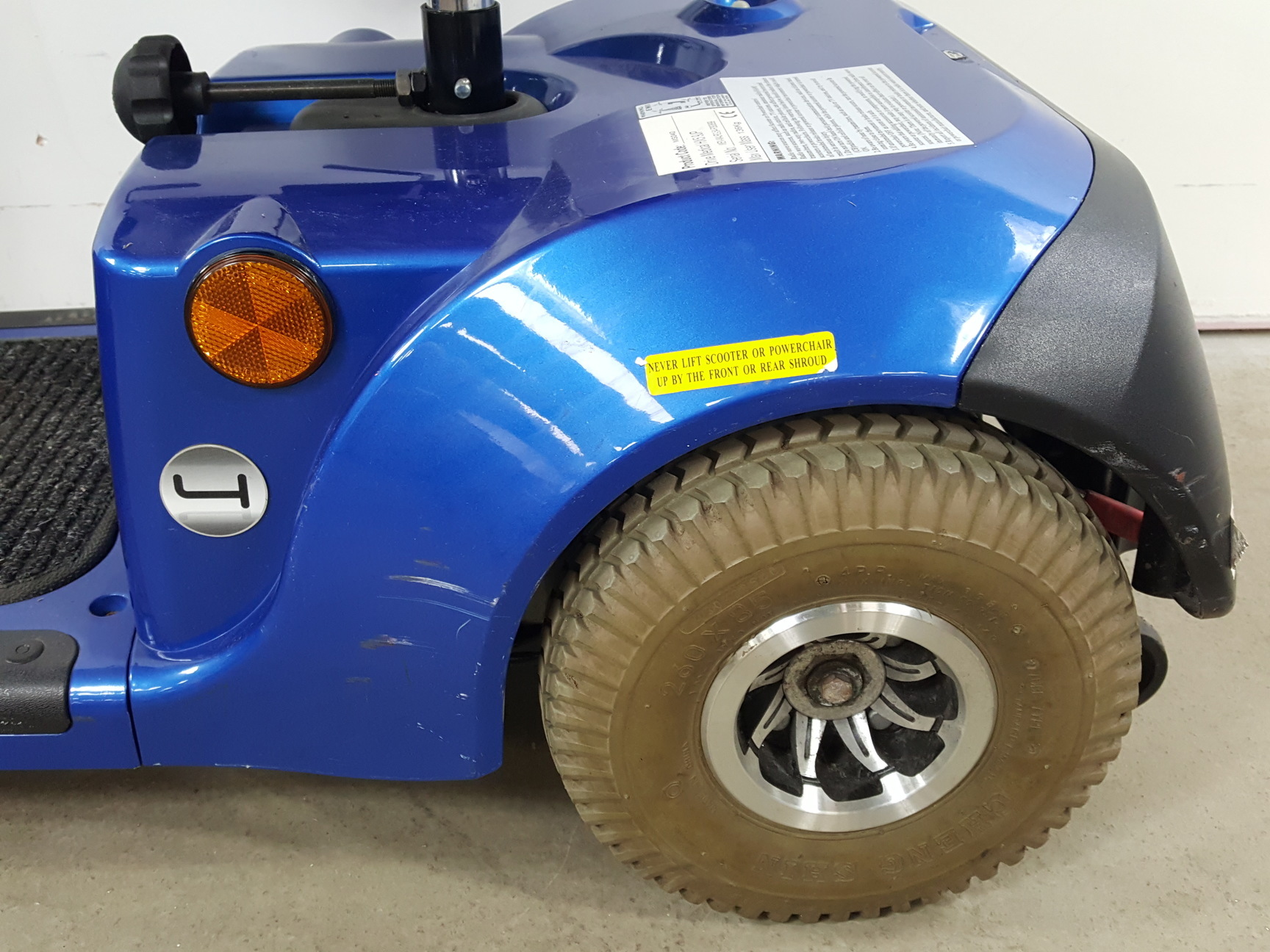 Image of Drive Medical Mobility Scooter Product Code - MS040 Model - HX5 9JP Faulty 