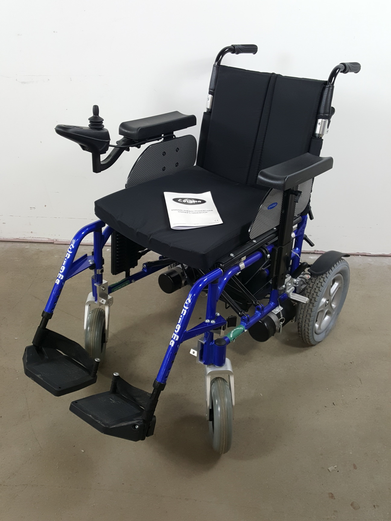 Image of Enigma Energi Powerchair Mobility Powered Electric Wheelchair (Faulty Battery)